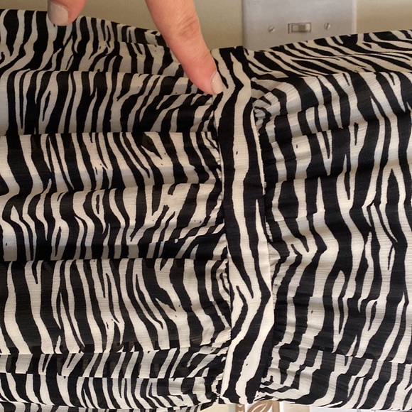 Zebra print J.Crew size 8 dress - Picture 4 of 6
